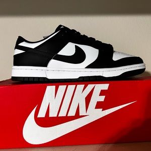 Nike Dunk Low Black/White Panda - Womens size 8 (39 EU)